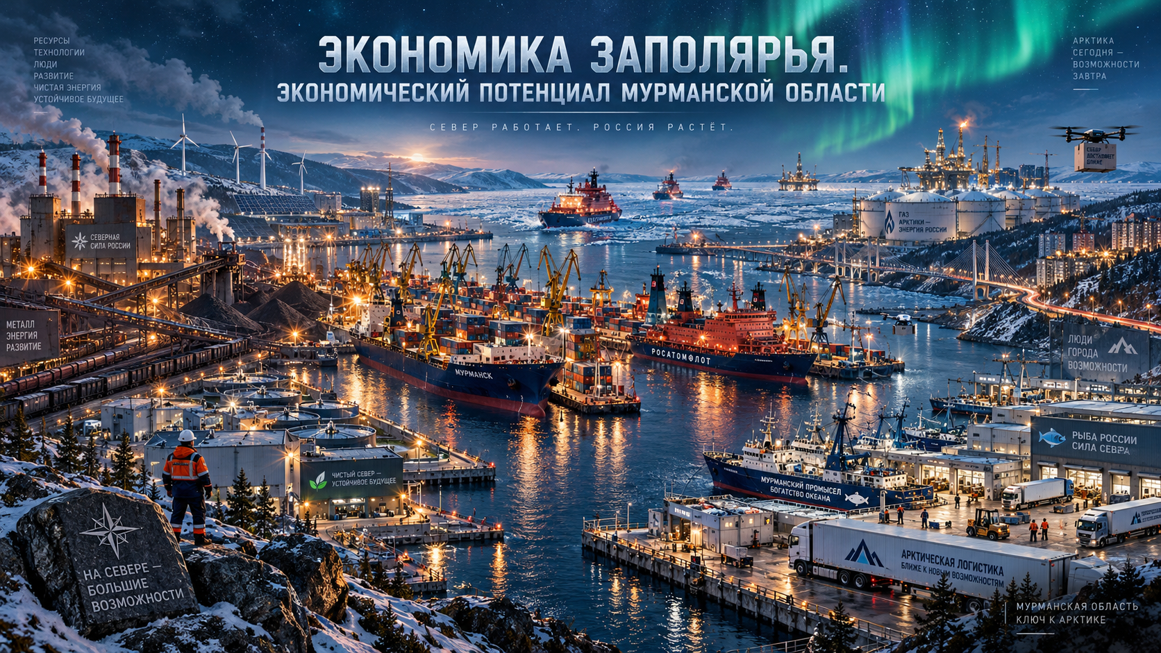 13 ноября - «Экономика Заполярья» (1-4 класс), «Экономический потенциал Мурманской области» (5-11 класс, СПО)